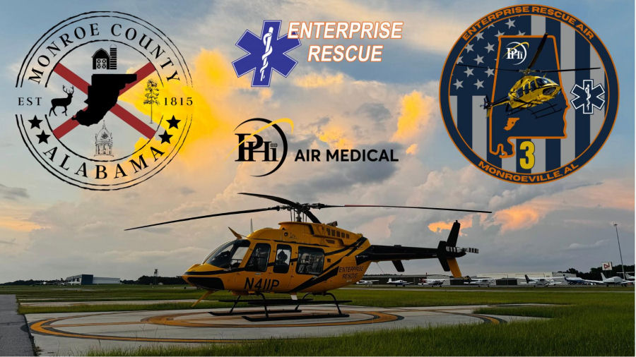 Enterprise Rescue Air 3 Opens in Monroe County, Alabama