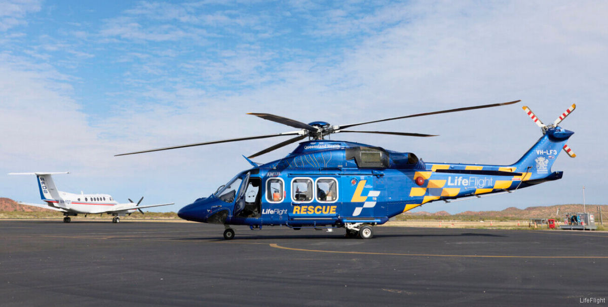 LifeFlight AW139 Delivered for Upcoming Mount Isa Joint Base
