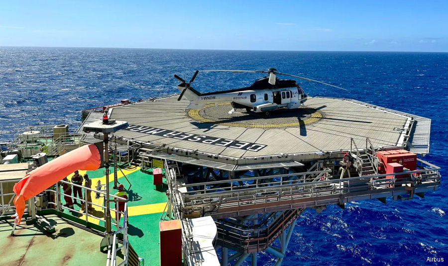 Westair Introduces H225 for Offshore Missions in Namibia