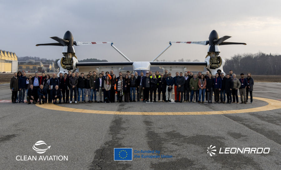Leonardo’s Next-Generation Civil Tiltrotor Makes First Flight