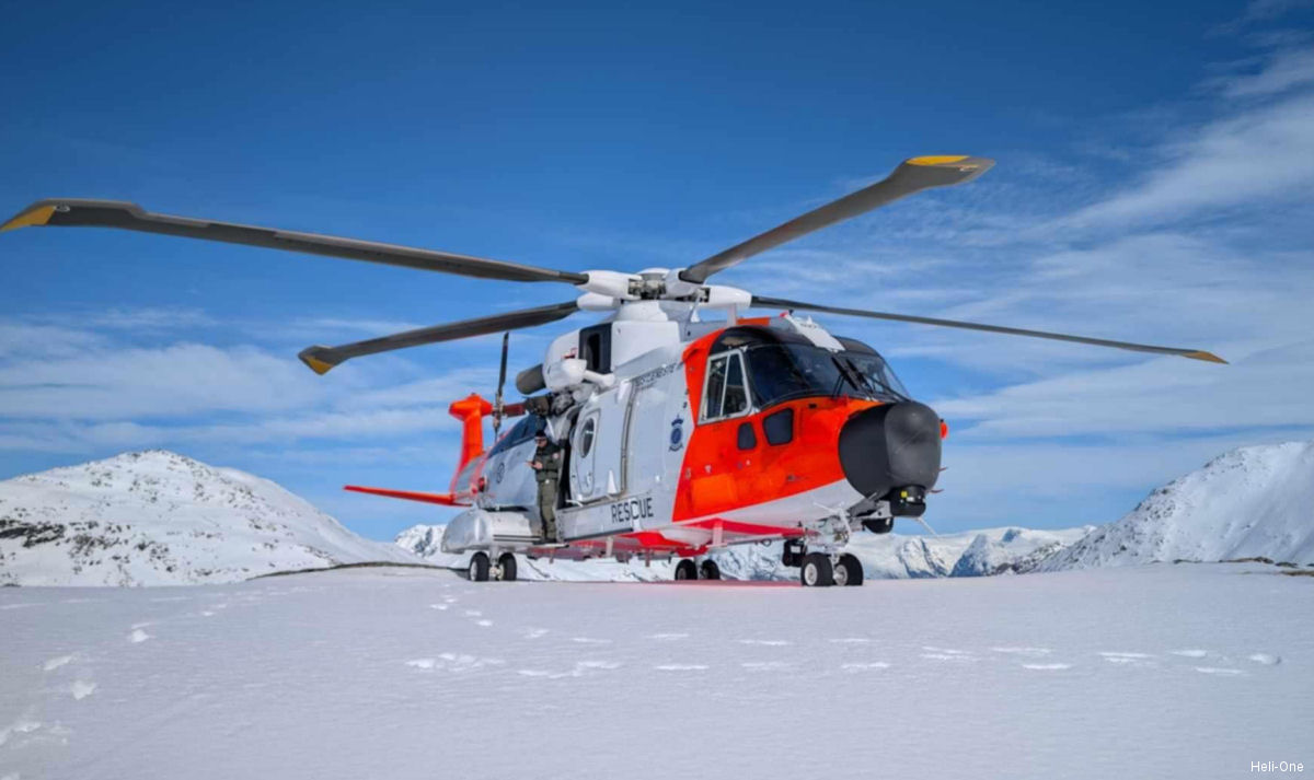 Heli-One Renews Maintenance Contract for Norwegian AW101s