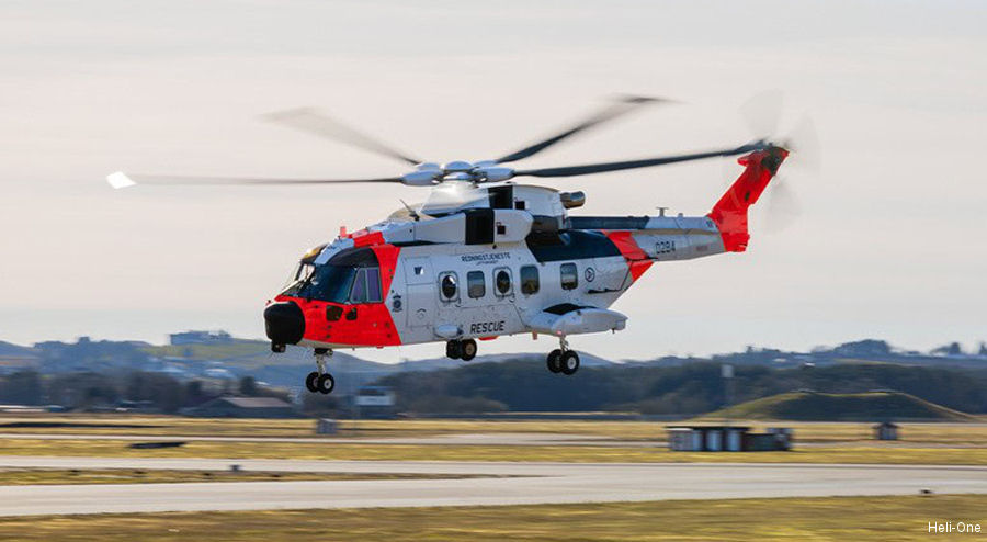 Heli-One Renews Maintenance Contract for Norwegian AW101s