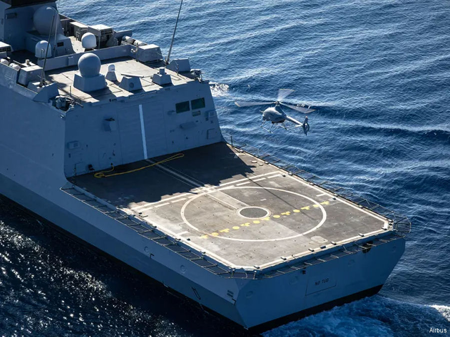 French Navy Selects VSR700 Helicopter Drone