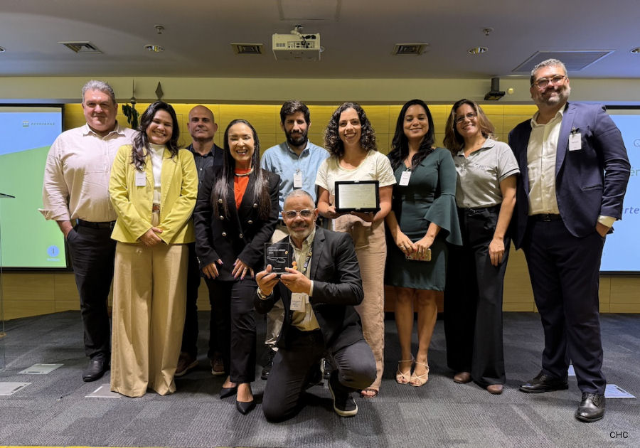 Excellence in Offshore Transportation Award for CHC Brazil