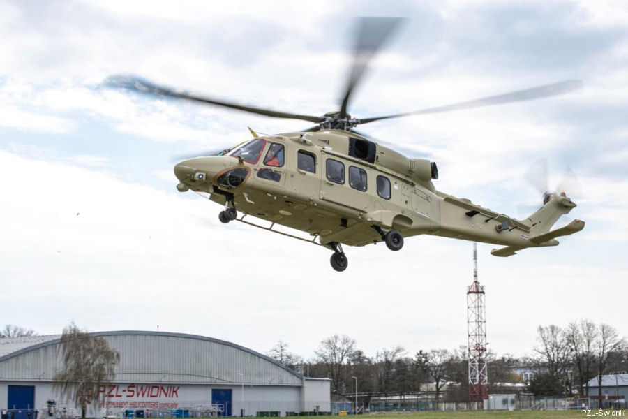 Maiden Flight of First AW149 “Made in Poland”