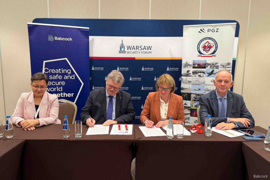 Babcock Signs MoU with WZL 1 to Boost Polish Helicopter Support