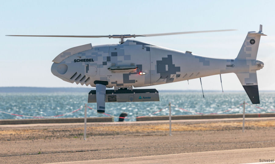 Schiebel Camcopter S-100 at REPMUS 2025