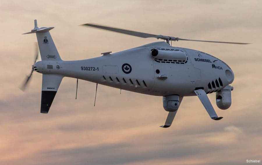Camcopter S-100 Selected for Royal Canadian Navy Frigates