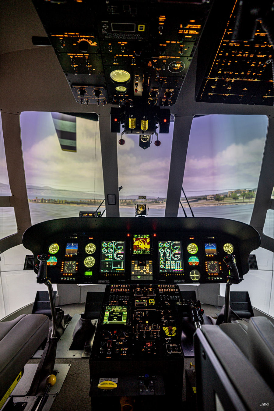 Entrol S-64 Simulator for Korea Forest Service