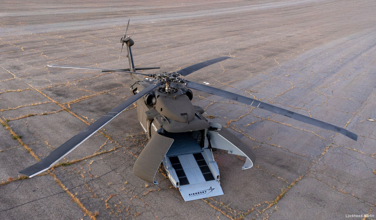 Sikorsky S-70UAS U-Hawk Autonomous Cargo Helicopter