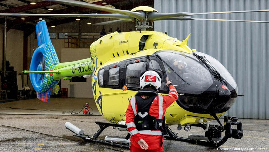 Scotland’s Charity Air Ambulance H145D3 First Mission