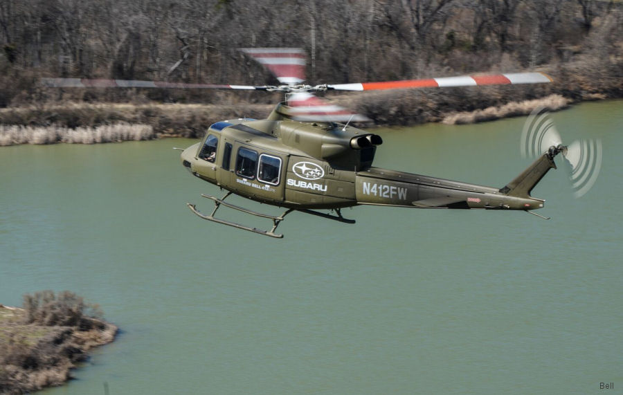 Canadian Approval for the Subaru Bell 412EPX Helicopter