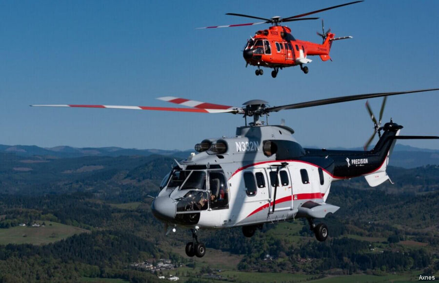 Axnes Intercom for Precision Helicopters Super Pumas