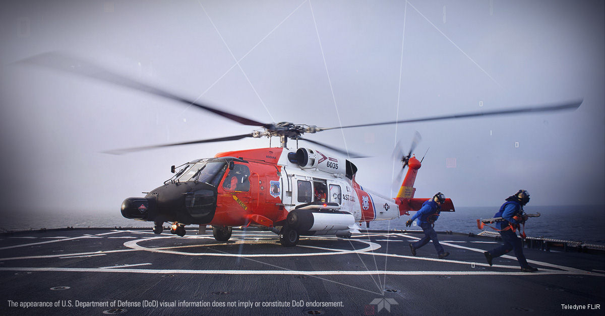 Teledyne FLIR Defense to Upgrade US Coast Guard Helicopters