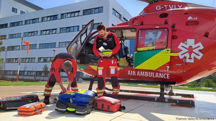 Thames Valley Air Ambulance Hits 20,000 Calls