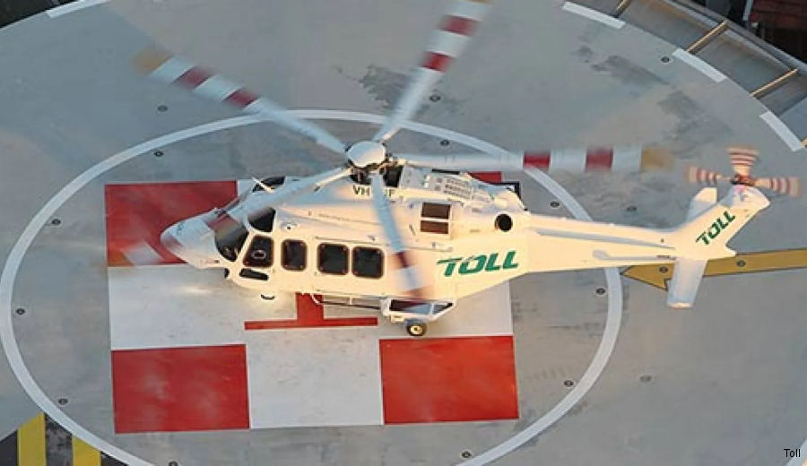 Toll Ambulance AW139s Reach 40,000 Flight Hours in NSW