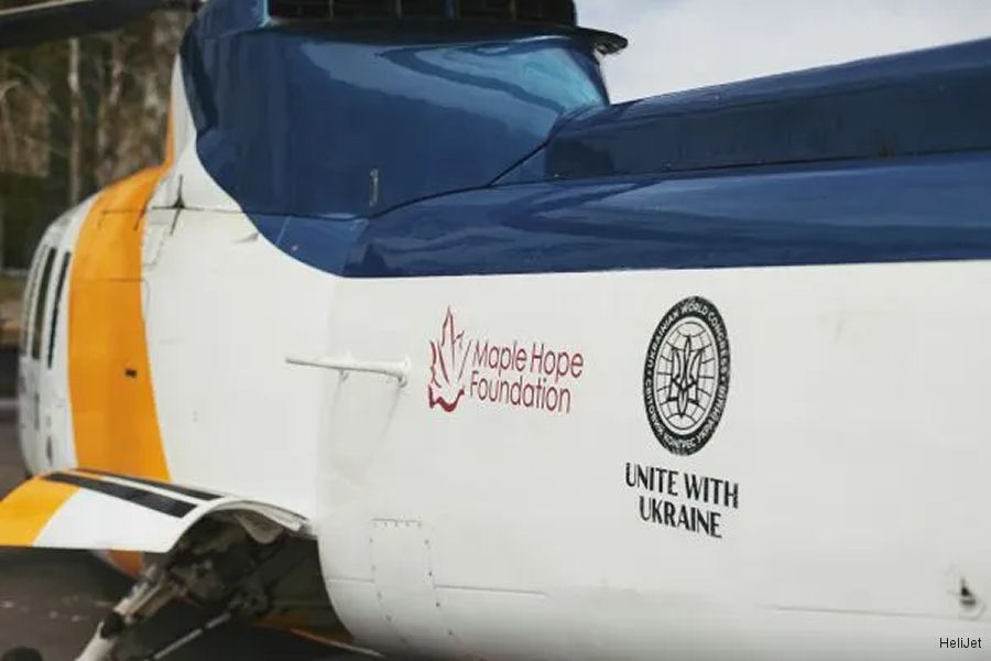 Helijet Air Ambulance Delivery to Ukraine Complete