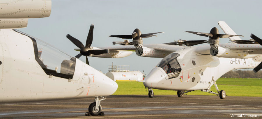 Vertical Aerospace Completed Final Prototype