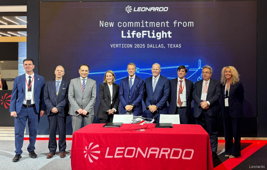 Queensland’s  Lifeflight Orders Four More Leonardo Helicopters