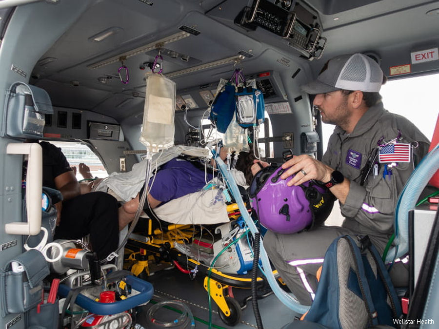 Wellstar AirCare First ECMO Patient Transport