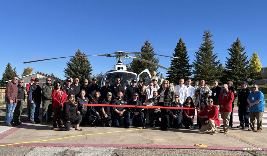 Wyoming Life Flight Opens New Base in Evanston