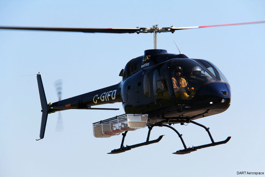 EASA Approves DART Heli-Utility-Basket for Bell 505