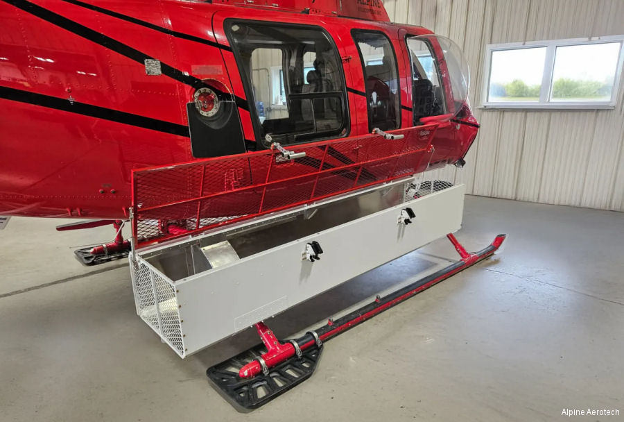 Canadian Alpine Aerotech Receives Bell 407 Utility Basket STC