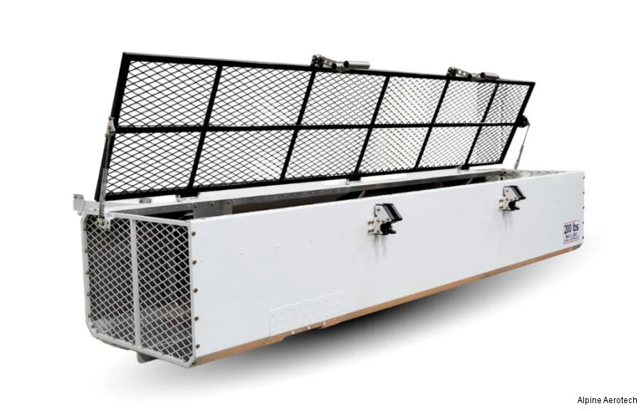 Canadian Alpine Aerotech Receives Bell 407 Utility Basket STC