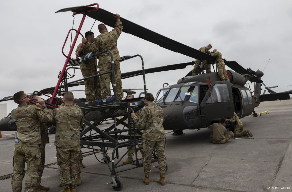Black Hawk Composite Blade Repairs at Corpus Christi Army Depot