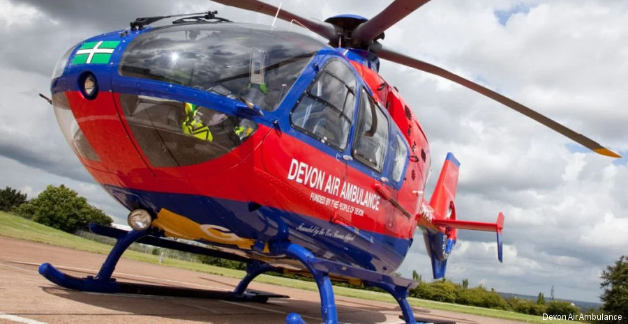Devon Air Ambulance Attended 2,125 Emergencies in 2025