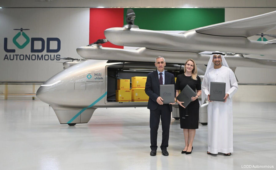 DHL Explores LODD Hili Drone Delivery Operations in UAE