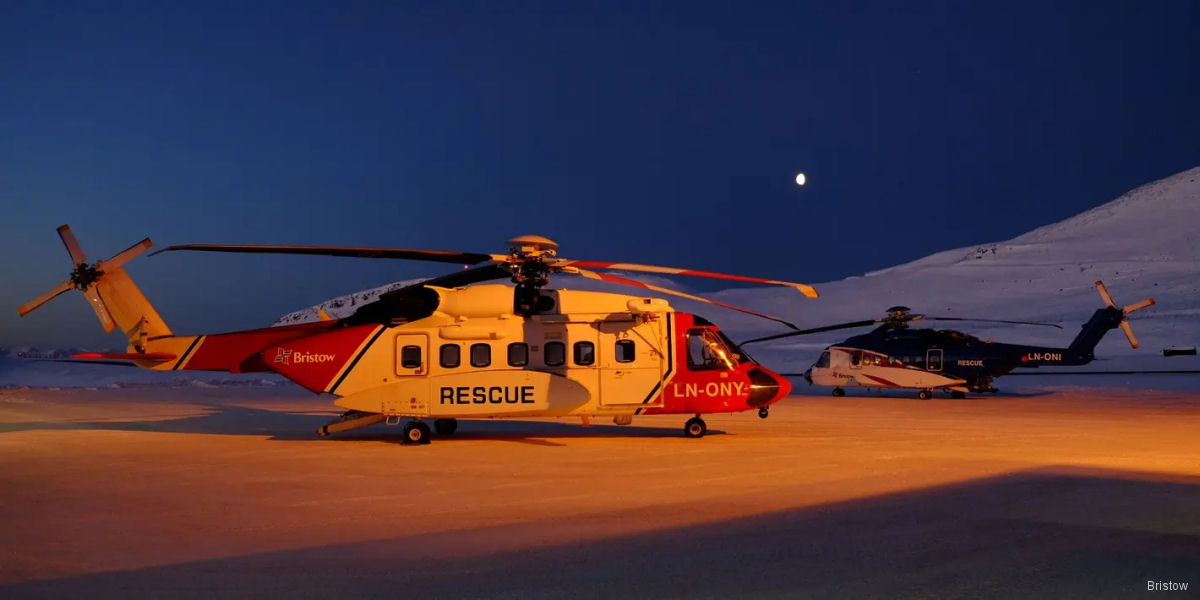 Bristow Renews Equinor and Vår Energi Barents Sea Contract