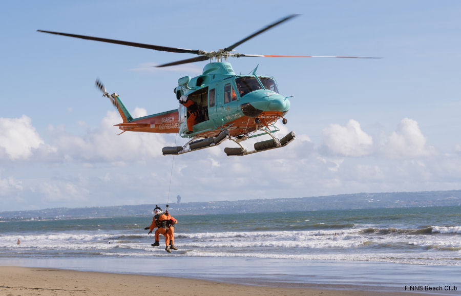 FINNS Beach Club Launches Bali’s First Search and Rescue Helicopter