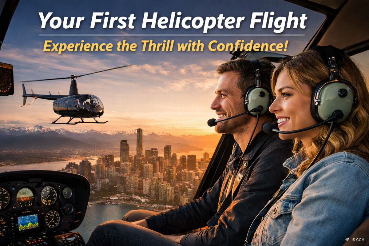 Experience the Thrill of Your First Helicopter Flight with Confidence
