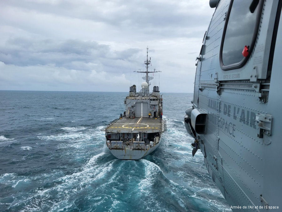 French Caracal Conducts Deck Training in Caribbean