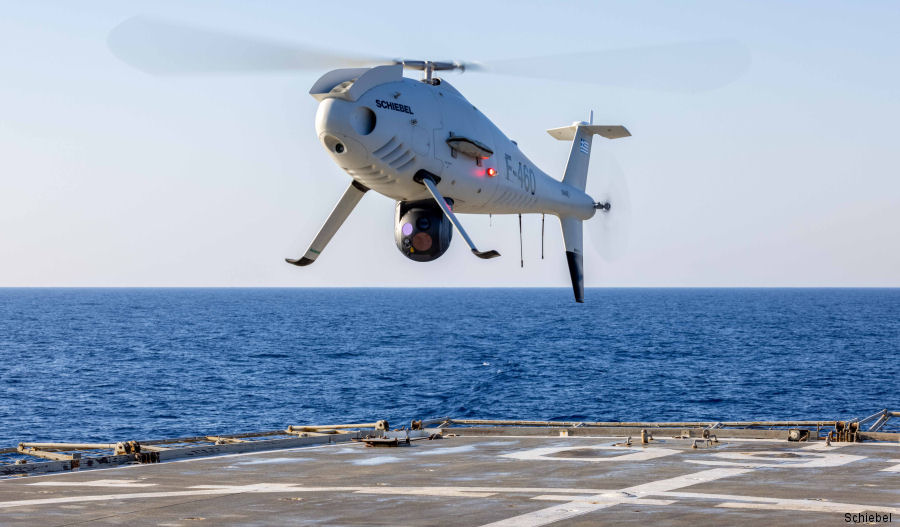 Camcopter S-100 Drones Selected for New Hellenic Navy Frigates