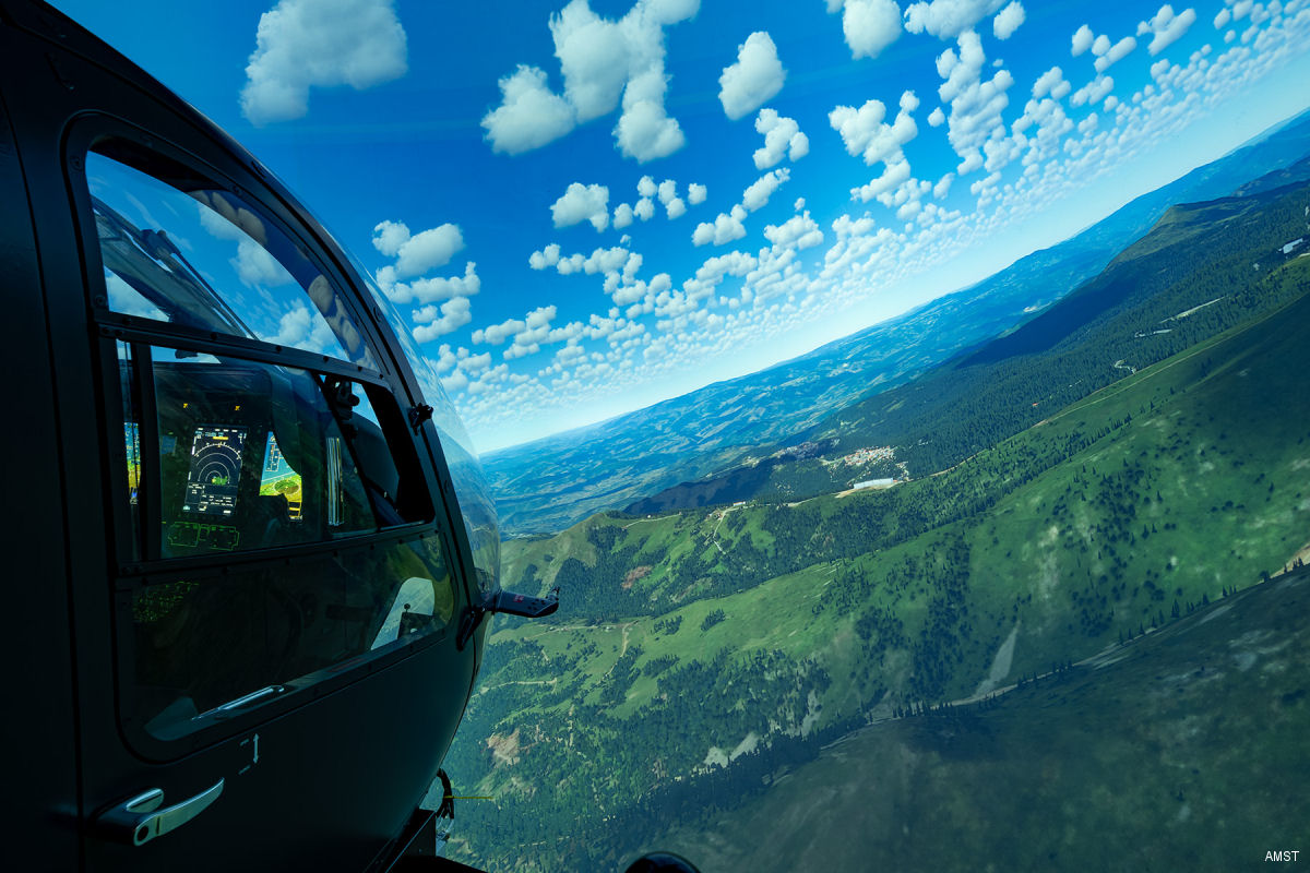 AMST Unveils First H145M EASA FTD Level 3 Simulator