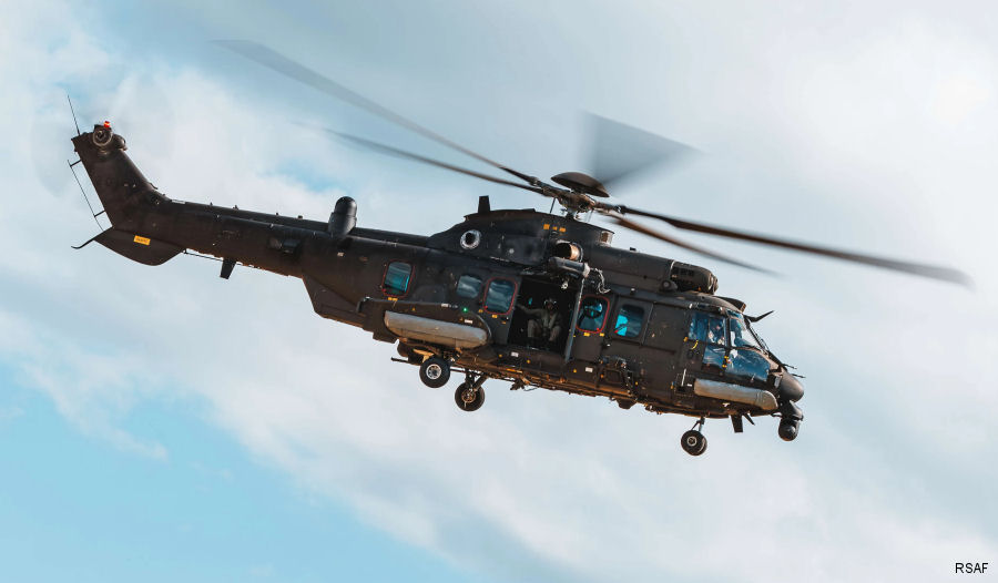 Airbus and Singapore Complete H225M–Flexrotor HTeaming Flights