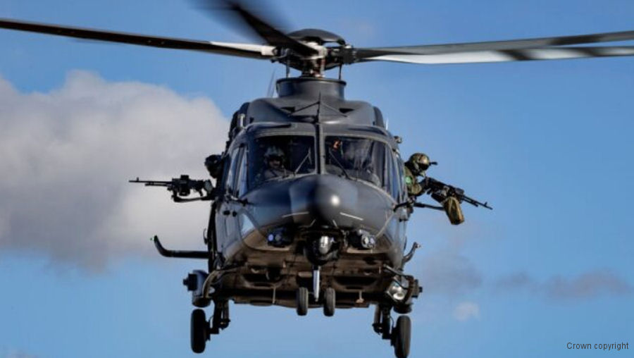 Leonardo Wins UK NMH Contract for 23 AW149 Helicopters