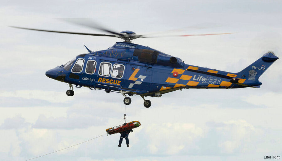 LifeFlight Queensland Aids 8,838 Patients in 2025