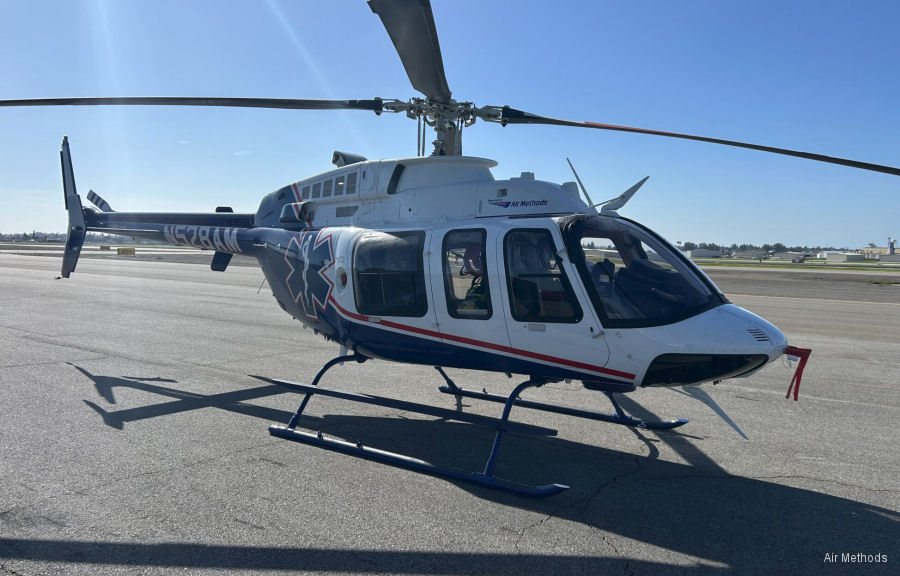 Mercy Air 15 Upgrades to Bell 407GXi Helicopter