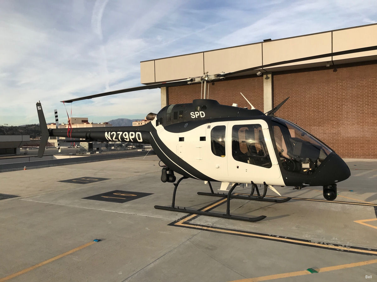Pasadena Police Order Two Bell 505 Helicopters