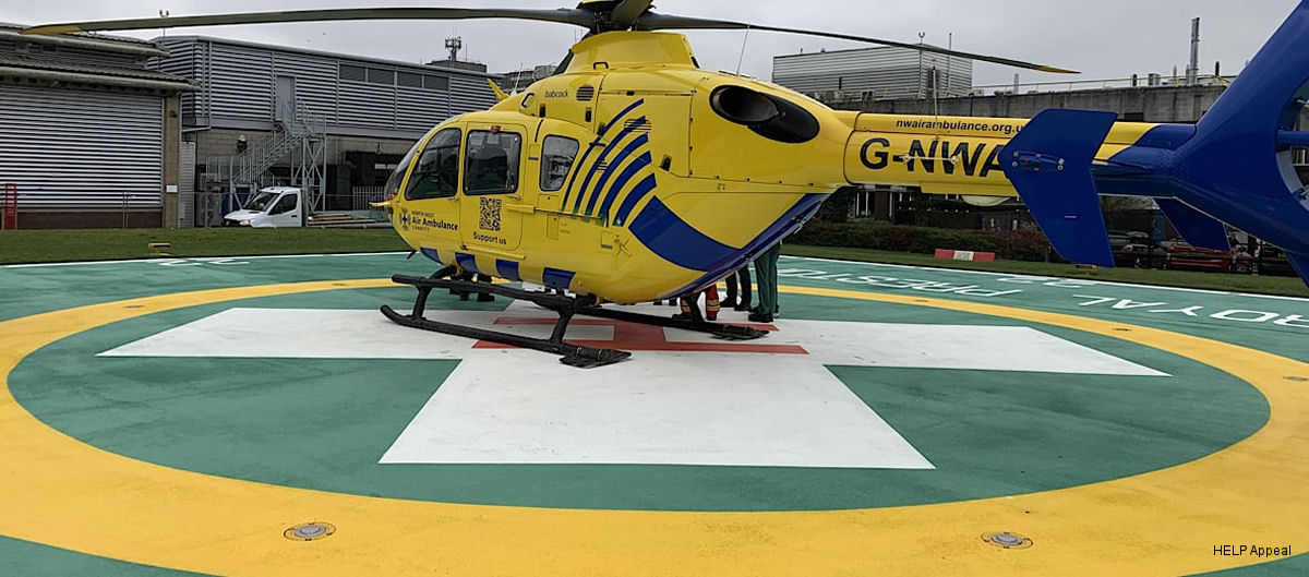 Royal Preston Hospital Newly Refurbished Helipad