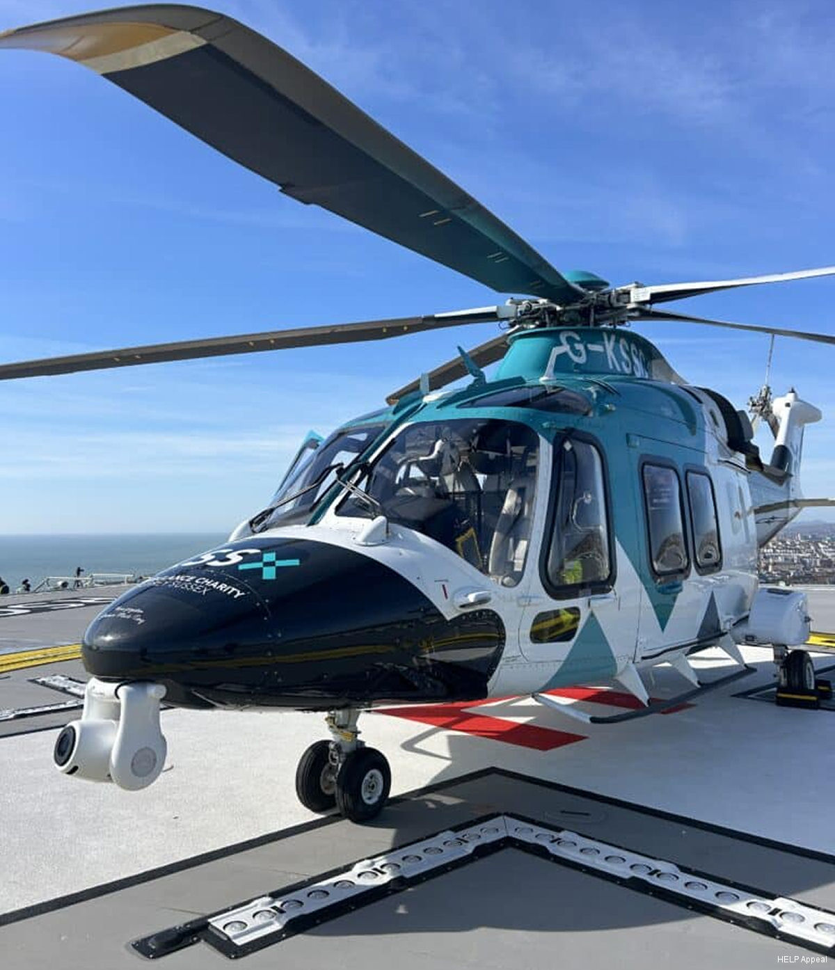 Brighton Hospital Opens Rooftop Helipad for Air Ambulances