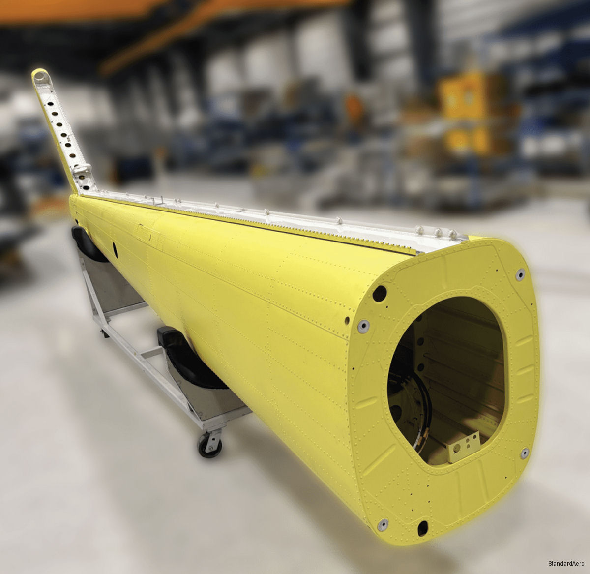 StandardAero Launches Tailboom Modification for Bell 212 and 412