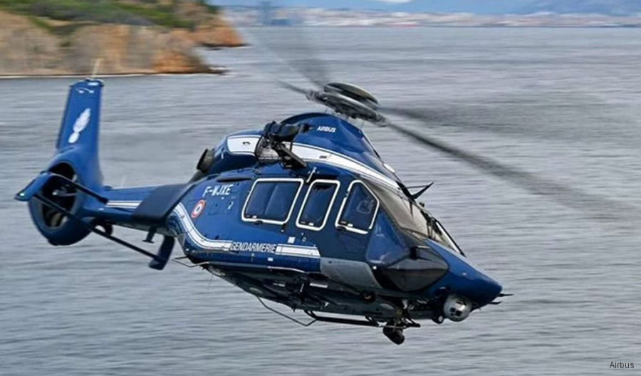 TrakkaBeam A800 Searchlight for Gendarmerie H160 Helicopters