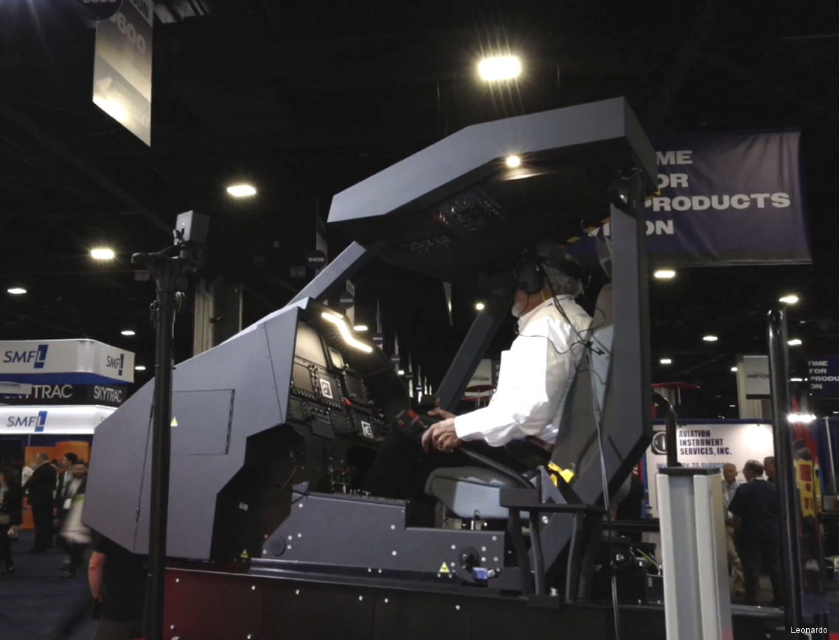 Leonardo Delivers AW109 GrandNew VxR Simulator to Intermountain Health