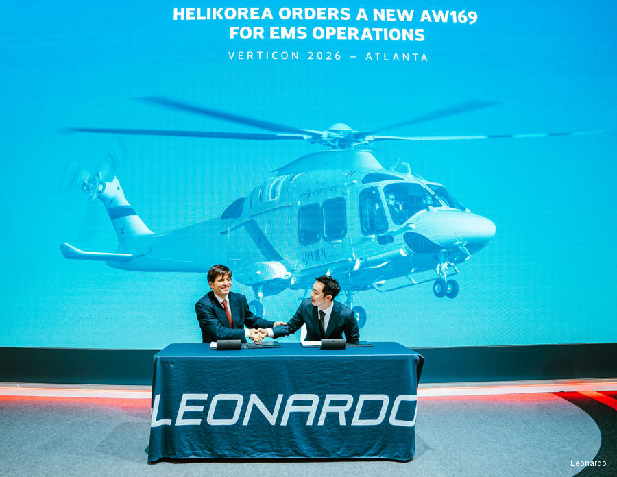HeliKorea Orders Fourth AW169 Air Ambulance Helicopter