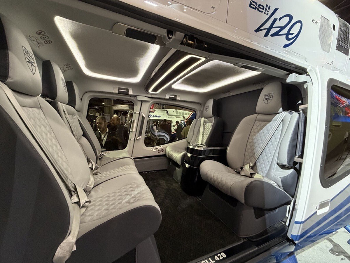 Bell 429 Gets New Luxury Designer Series Interior