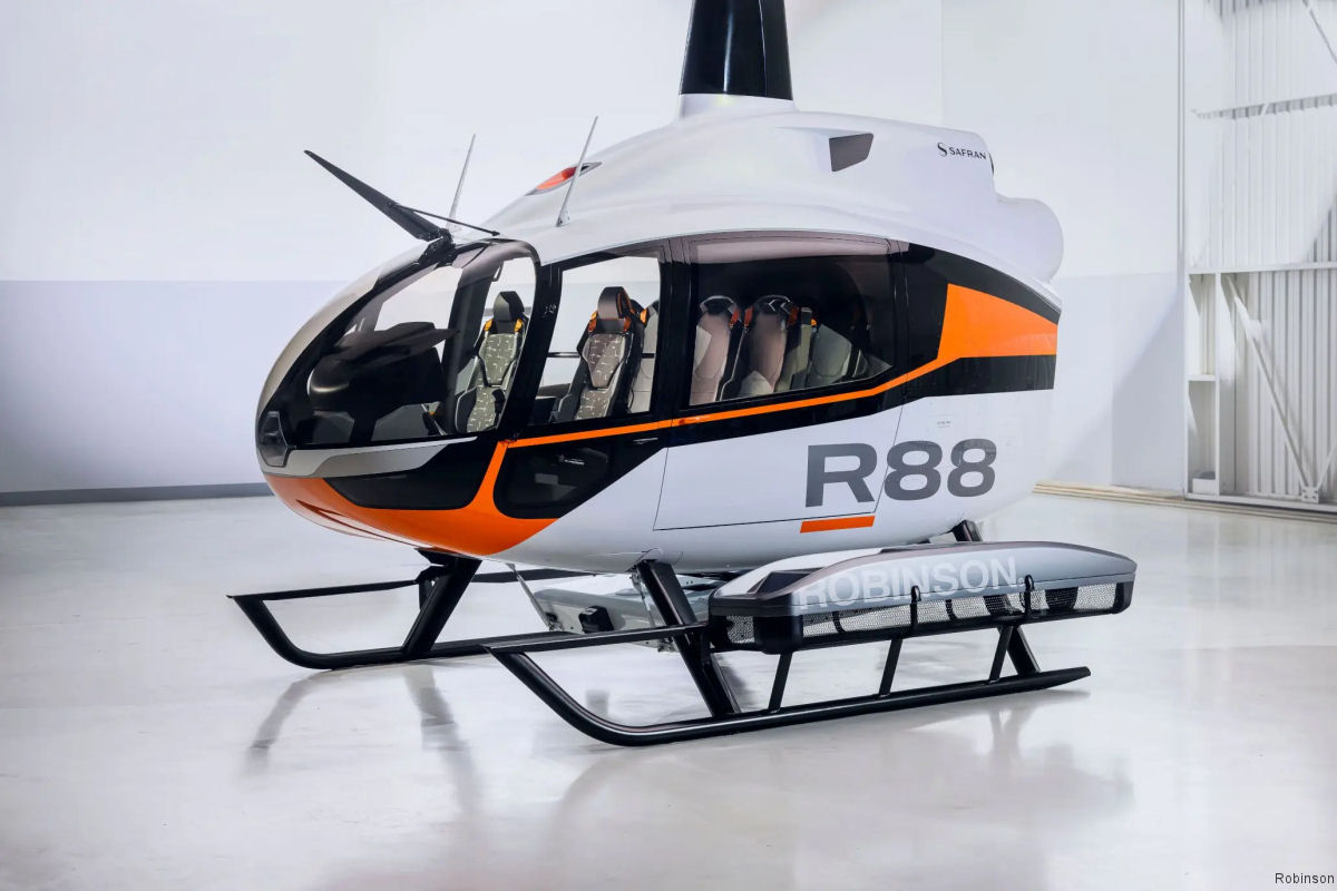 Robinson R88 Program Adds New Strategic Suppliers
